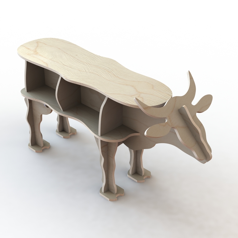 Корова плоская 