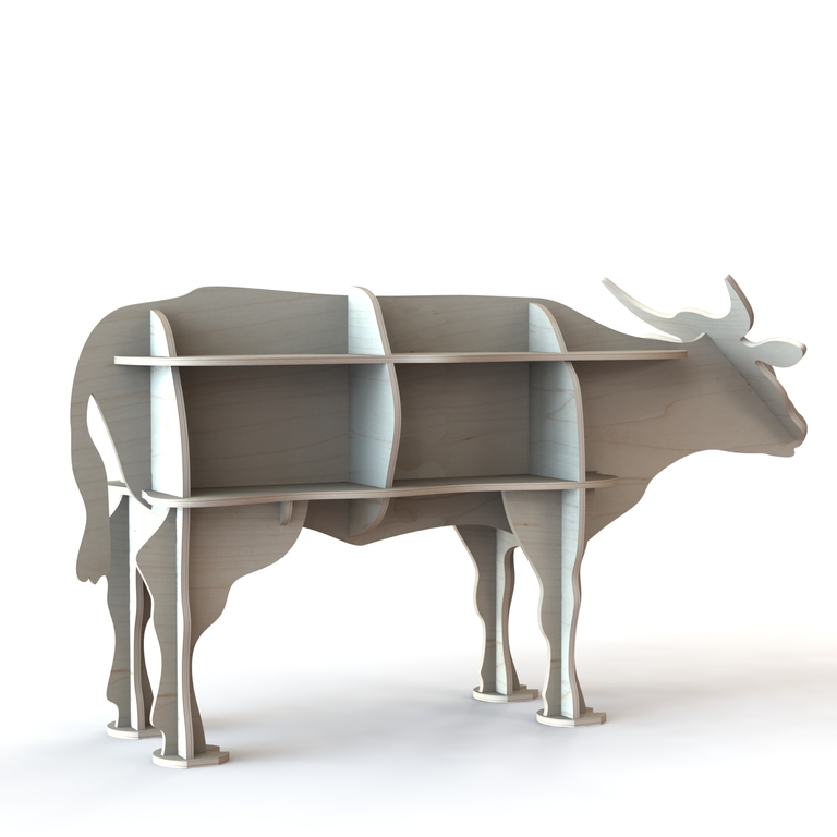 Корова с ребром 